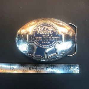 Pabst Blue Ribbon Belt Buckle